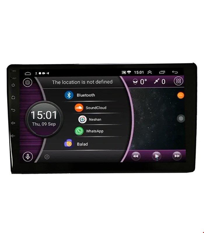 مانیتور خودرو مدل M140